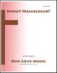 Shout Hallelujah! Unison choral sheet music cover